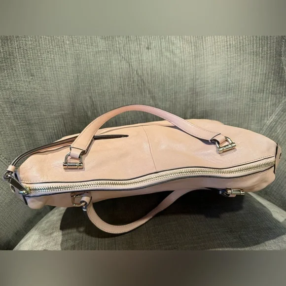 Coach Madison Rose Petal Pink Leather Bag with Crossbody Strap C1482-32405 - Picture 10 of 11